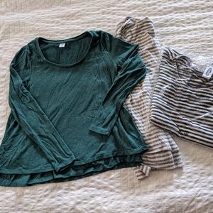 Set of 3 Old Navy Maternity & Nursing Tops